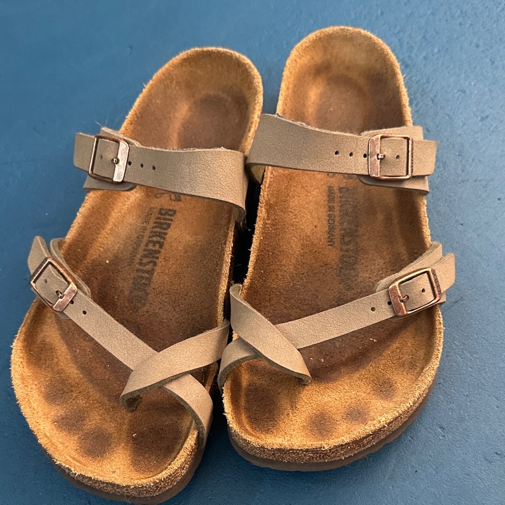 Birkenstock Mayari Sandals in Stone